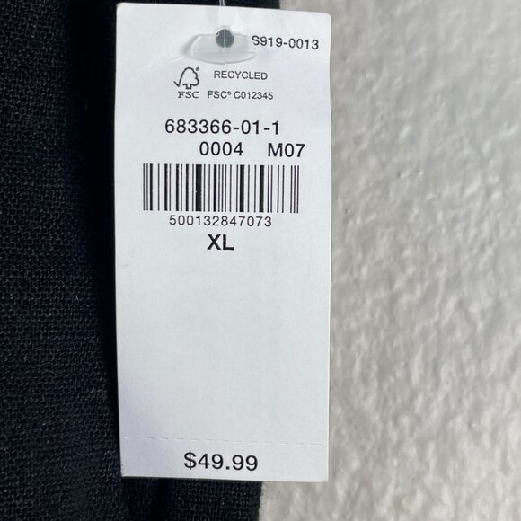 NEW Old Navy Womens XL Black Extra High Rise Taylor Wide Leg Trouser Pants - Picture 9 of 14